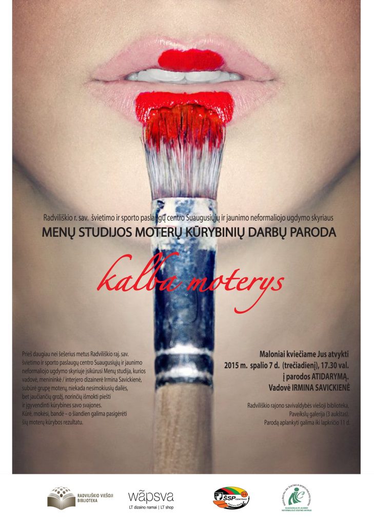 kalba moterys